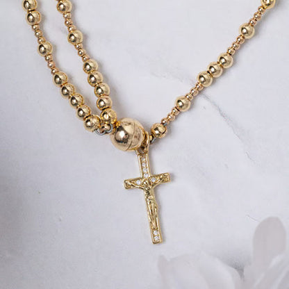 Handcrafted Pearl Prayer Bracelet with Magnetic Clasp