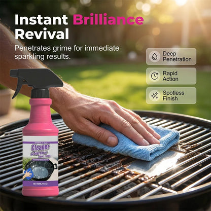 PyroFlash™ — Banishes Fat and Dirt to Make Your Grill Shine Like New Again!