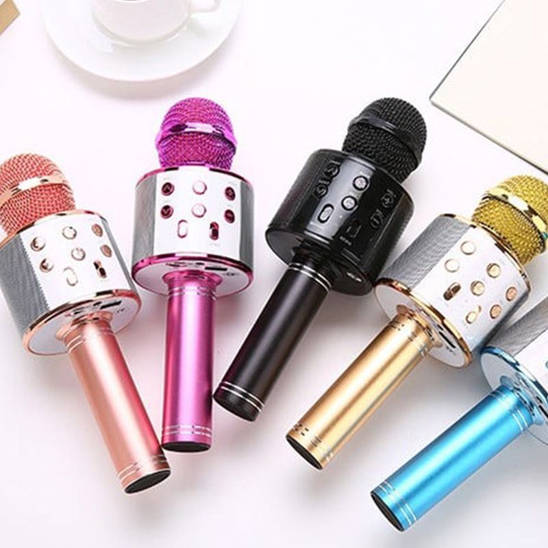 Wireless Karaoke Microphone with Bluetooth