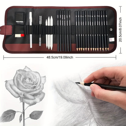 Professional Drawing Set 29 Pieces