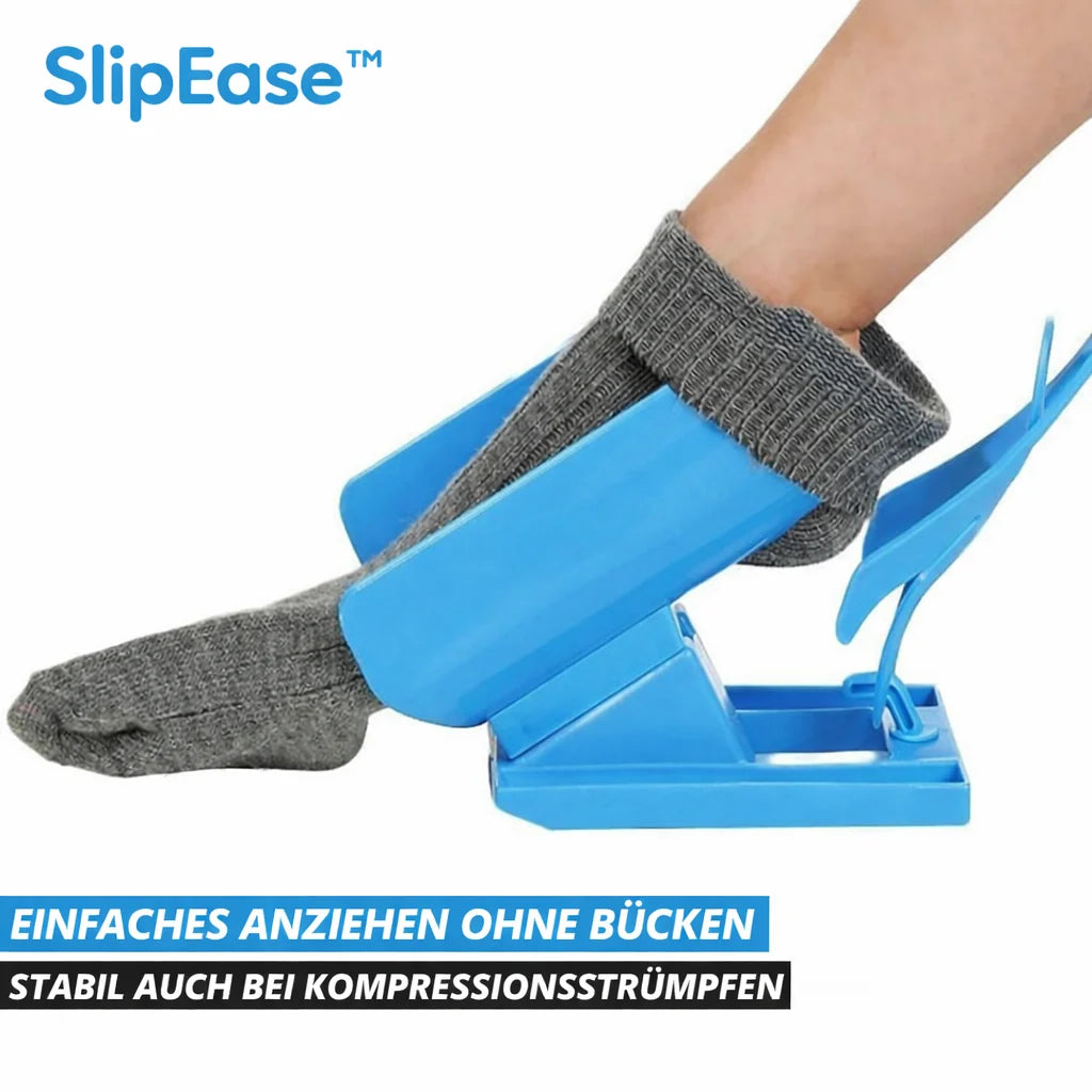 SlipEase™ — No more bending down, finally free and independent when putting on socks