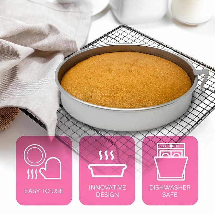 Cake mold with release mechanism