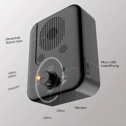 SilentGuard™ – Ultrasonic Anti-Bark Device for Home & Garden