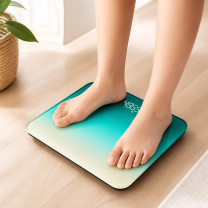 High-Precision Gradient LCD Glass Body Scale (180 kg Capacity)