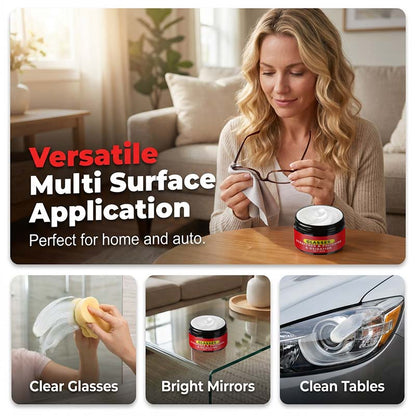 Glass polish for windshields