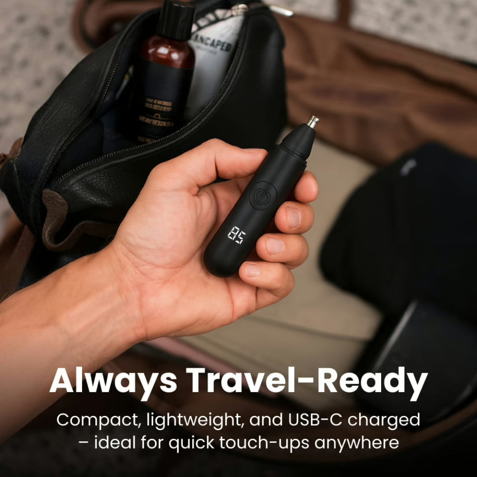 Nose Hair Trimmer for Men with USB-C Charging