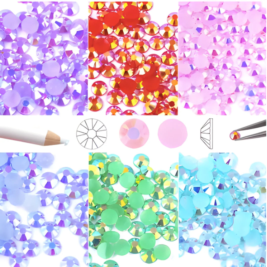 StarlitePop™ Flat Rhinestones — Add Magical Shine to Your DIY Projects That Captivates Everyone!
