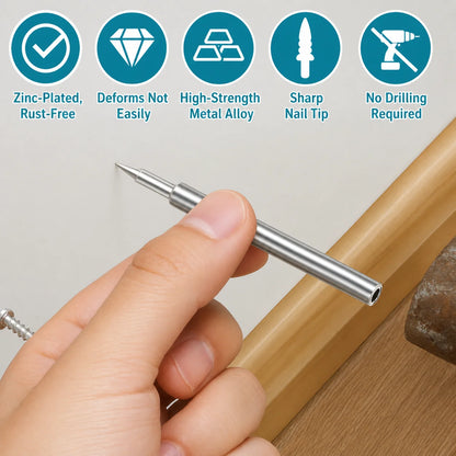 Baseboard Nail Set – Double Head System 100 Pieces