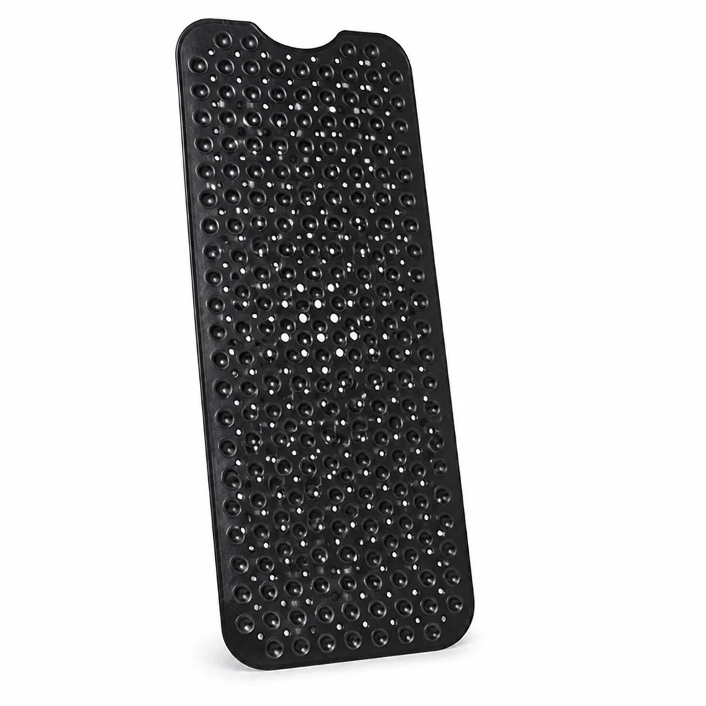 Extra-long Non-slip Bath Mat (Suction Cups & Drain Holes)