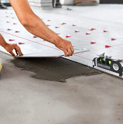 QuickMeasure 4-in-1 Measuring Device with Laser