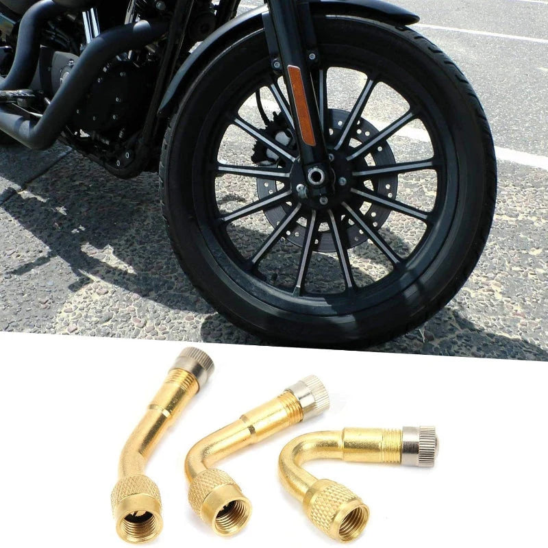 Flexible Tire Valve Extension 3-Angle Set