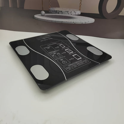 Body Fat Scale 26×26 cm with App