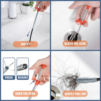 Drain Cleaner Set 9 Pieces