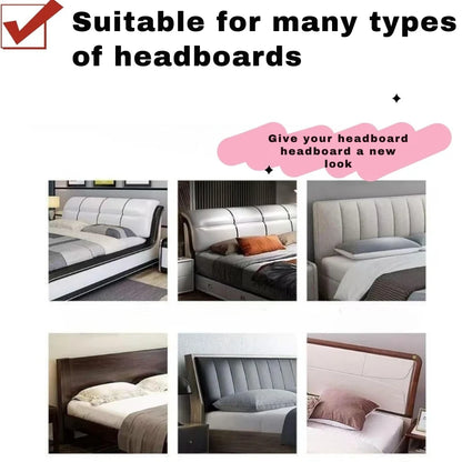 Headboard Protective Cover Soft Velvet Bed