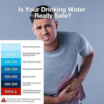 TDS Meter 3-in-1 Digital Water Quality Tester