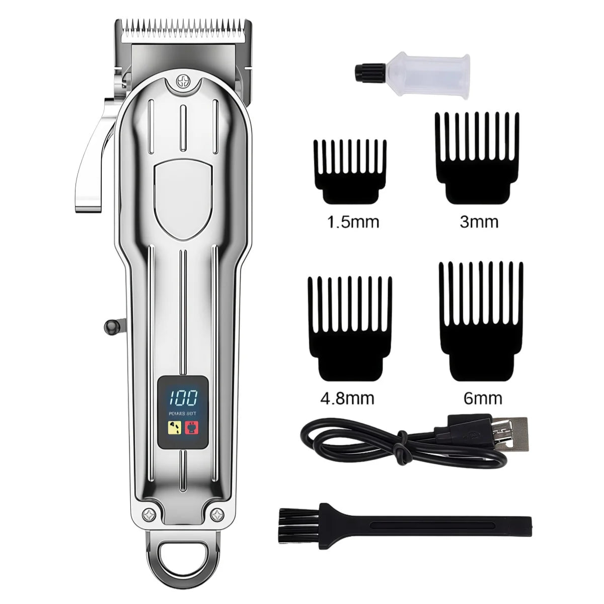 VeroTrim™ Digital Hair Clippers — Perfect Cuts for Your Confident Style Moment