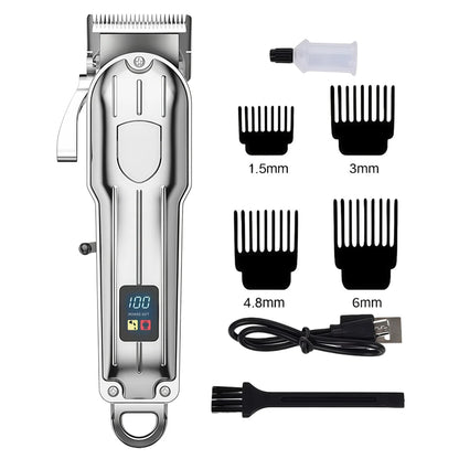 VeroTrim™ Digital Hair Clippers — Perfect Cuts for Your Confident Style Moment