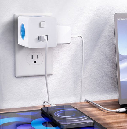5-in-1 Power Strip Cube