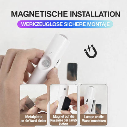 GlowAura™ — Transform Dark Rooms into Radiant Comfort Zones with Magical Color Variety and Smart Motion Detection