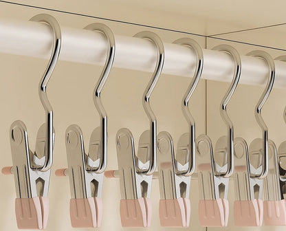 FlexiClip™ — Stainless gentle hold for flawless laundry, anytime and anywhere