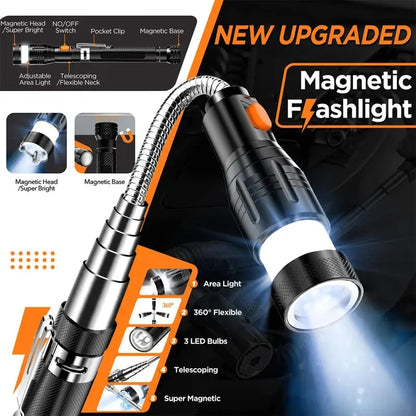 MagnaReach Magnetic Pickup Grabber with LED