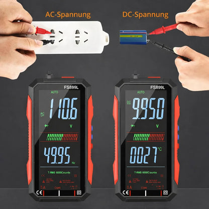 VoltGuard™ — Never change batteries again, always precise, lightning-fast, and safe measurement!