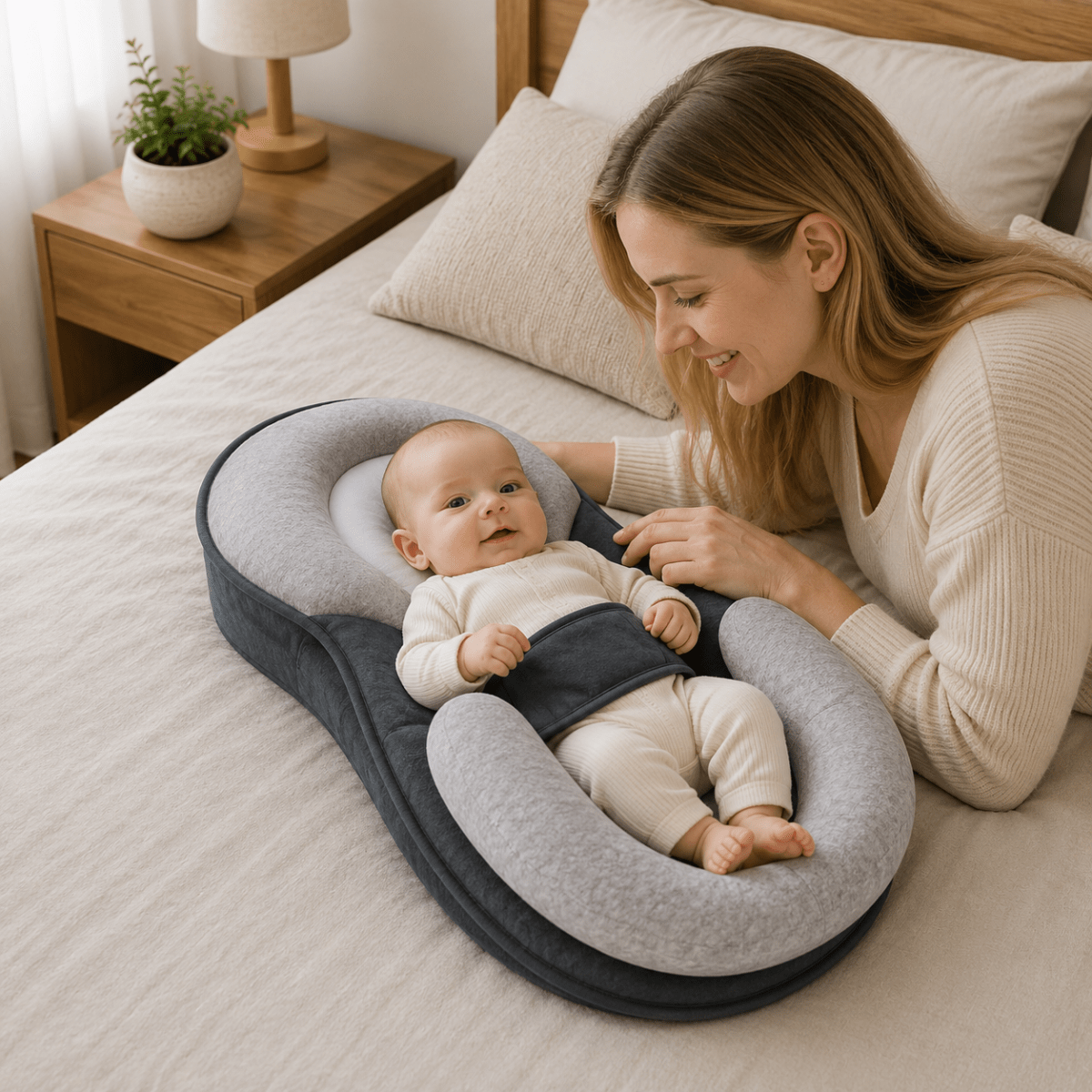 LITTLEHAVEN Ergonomic Baby Pillow