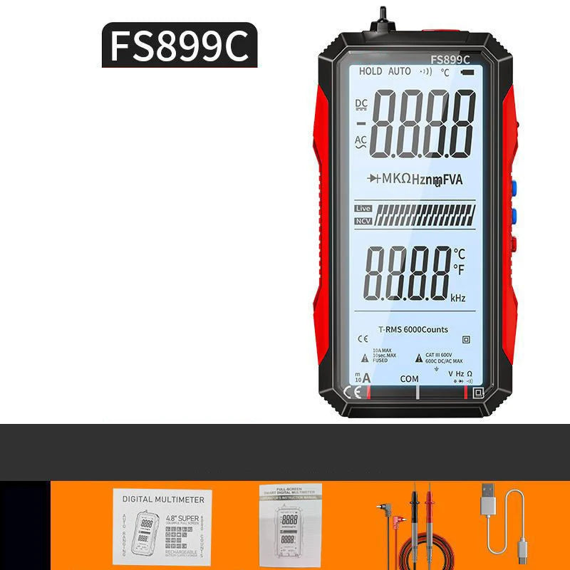 VoltGuard™ — Never change batteries again, always precise, lightning-fast, and safe measurement!