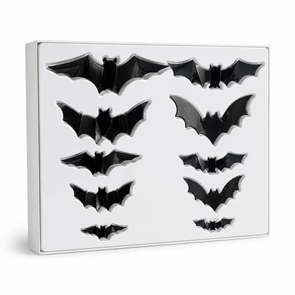3D Flying LED Self-Adhesive Bat Wall Lamps (Multi-Piece Set)