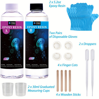 Epoxy Resin Set 1:1 | Crystal Clear Casting Resin for DIY