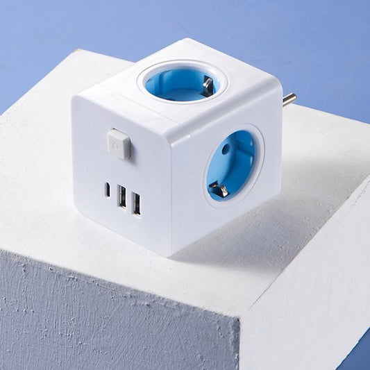 5-in-1 Power Strip Cube