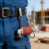 EdgeCraft™ Mini Grinder Keychain — compact, decorative, and always ready to use