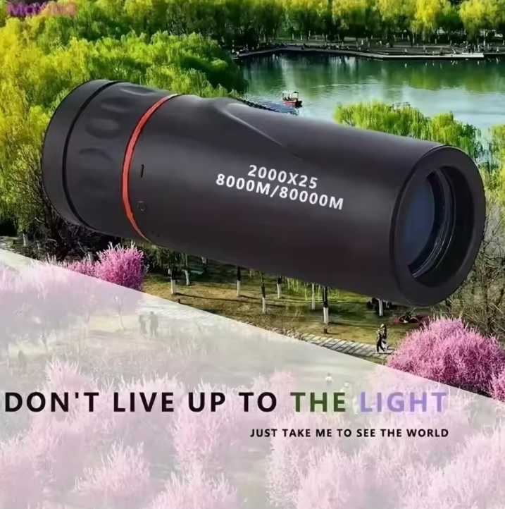 Monocular Telescope 2000x25 HD with Phone Holder