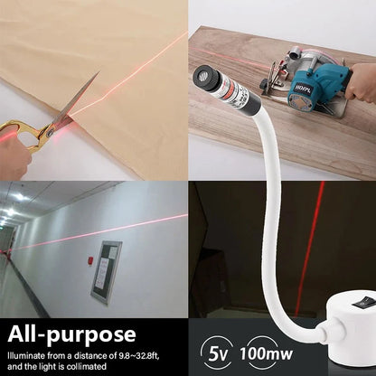 Magnetic Laser Guide for Sewing Machines