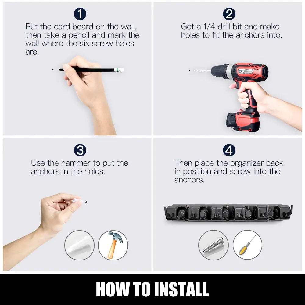 Wall Broom Holder