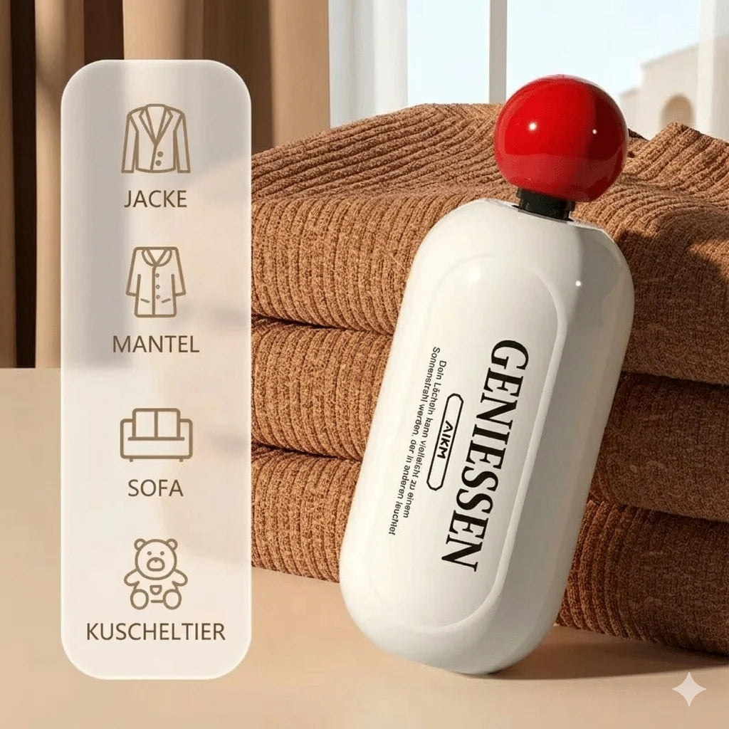 LuminaPure™ — Flawless Clothes and Furniture in Seconds for a Radiantly Clean Home
