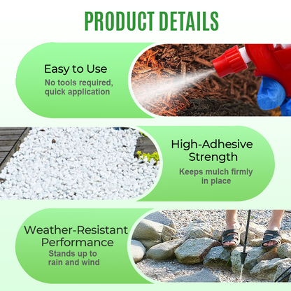 Fast-drying landscape adhesive – weatherproof