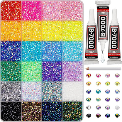 StarlitePop™ Flat Rhinestones — Add Magical Shine to Your DIY Projects That Captivates Everyone!