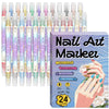 Nail Art Marker Set with Double Tip