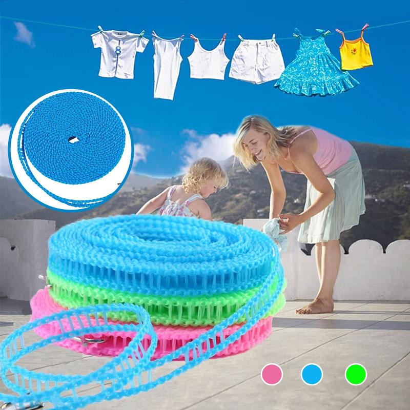 Portable Clothesline for Indoor and Outdoor Use