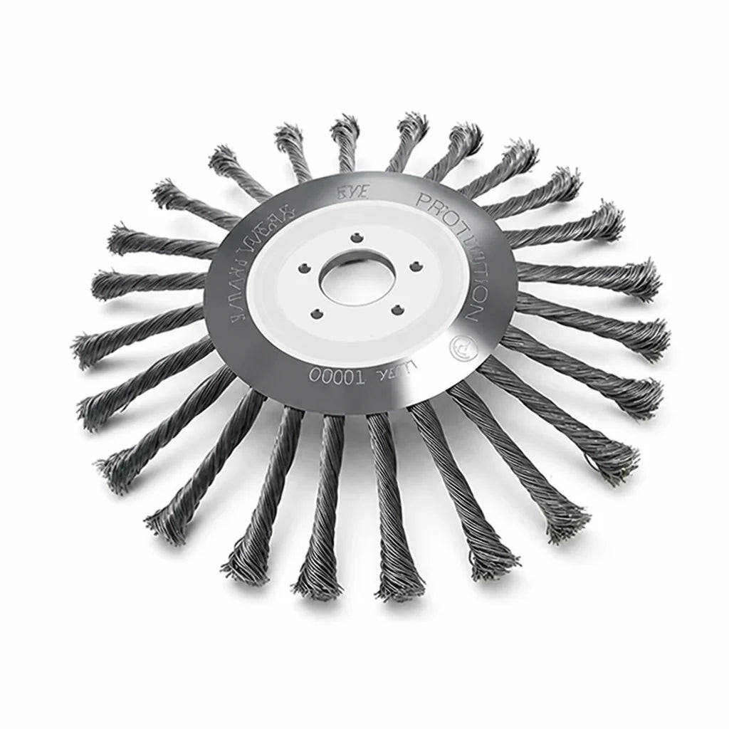 Wire Brush Trimmer Head Made of Carbon Steel (Universal Fit)