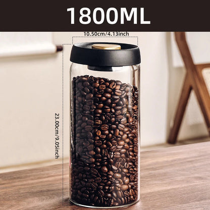 Vacuum Storage Jar made of Borosilicate Glass