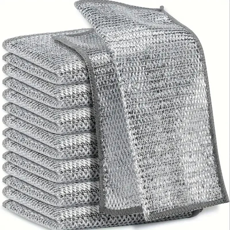 Metal Scrubbing Pads – Double-Sided for Kitchen