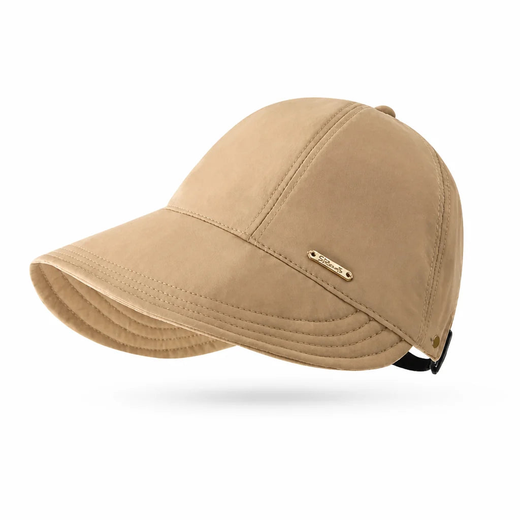 Lightweight polyester sun hat with adjustable wide brim (2-pack)