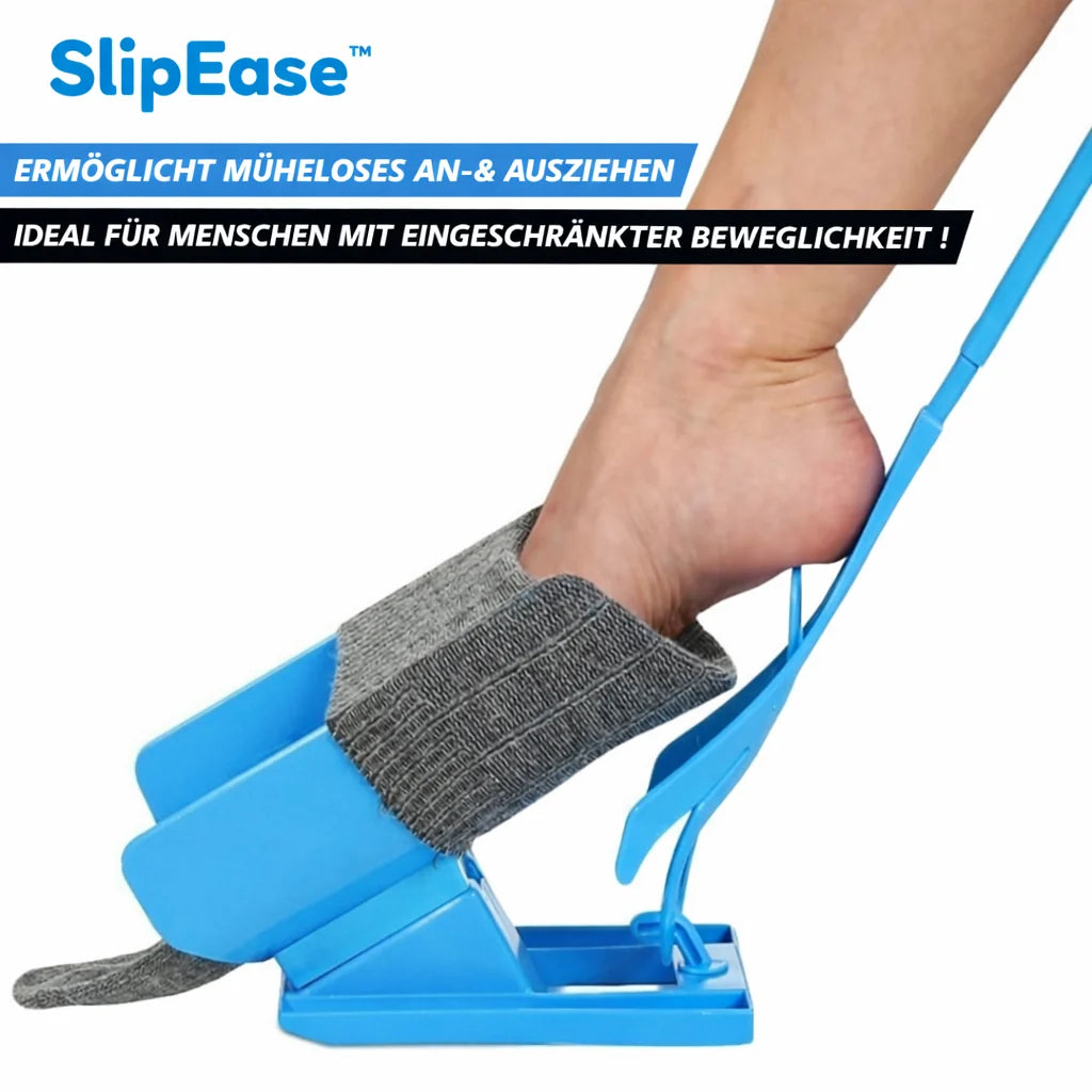 SlipEase™ — No more bending down, finally free and independent when putting on socks