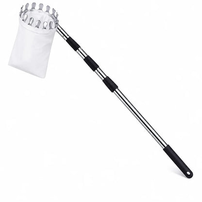 Telescopic Stainless Steel Fruit Picker (4 m Reach)