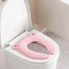 Foldable Children's Toilet Seat Cover with Cartoon Design