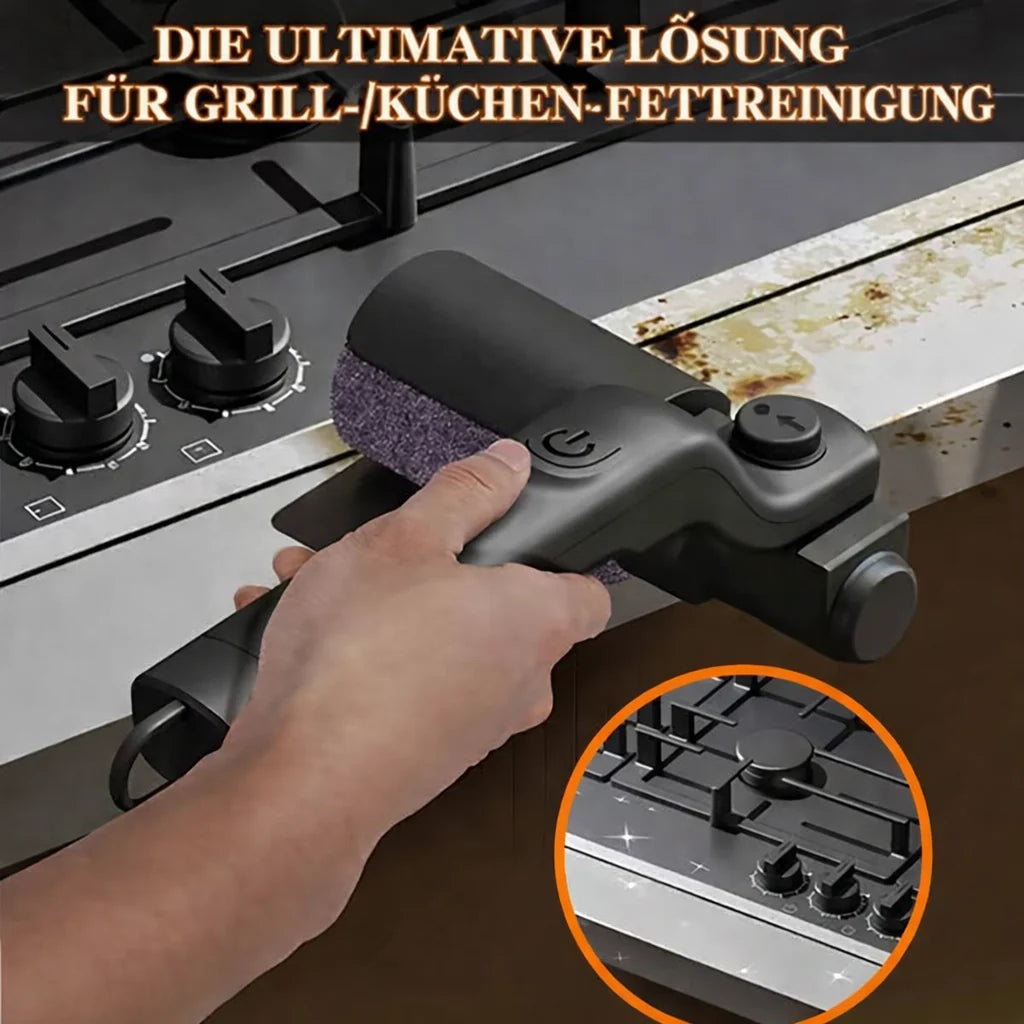 PowerBrush™ — No more scrubbing, just effortlessly shining grills in minutes!