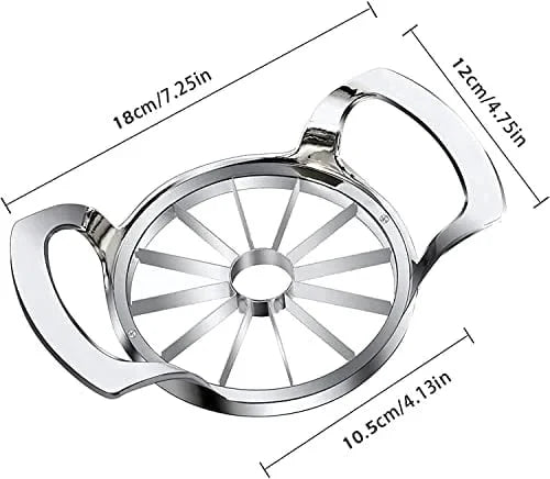 Apple Slicer Stainless Steel – 12 Sections & Core Removal