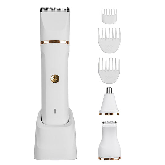 3-in-1 Electric Beard Trimmer with Charging Station